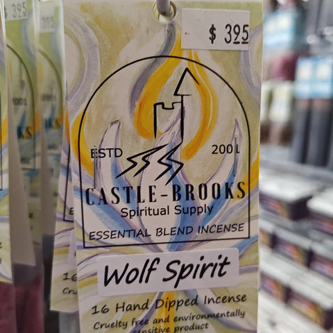 Castle-Brooks Spiritual Supply Incense Wolf Spirit