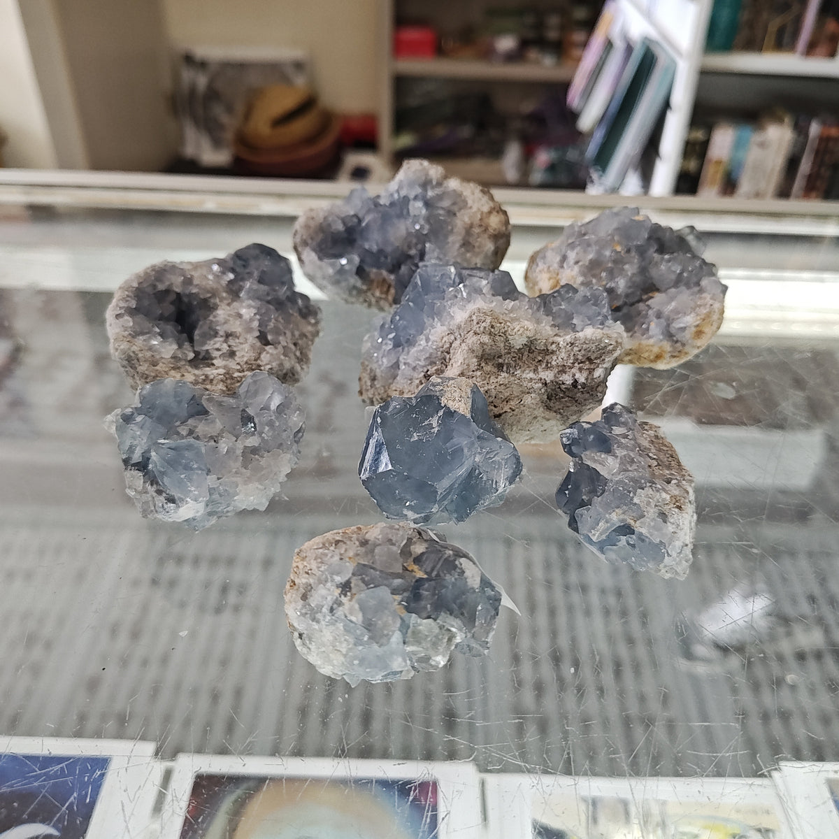 Celestite cluster
