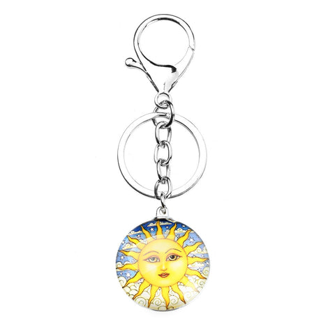 Sun & Moon Keychain