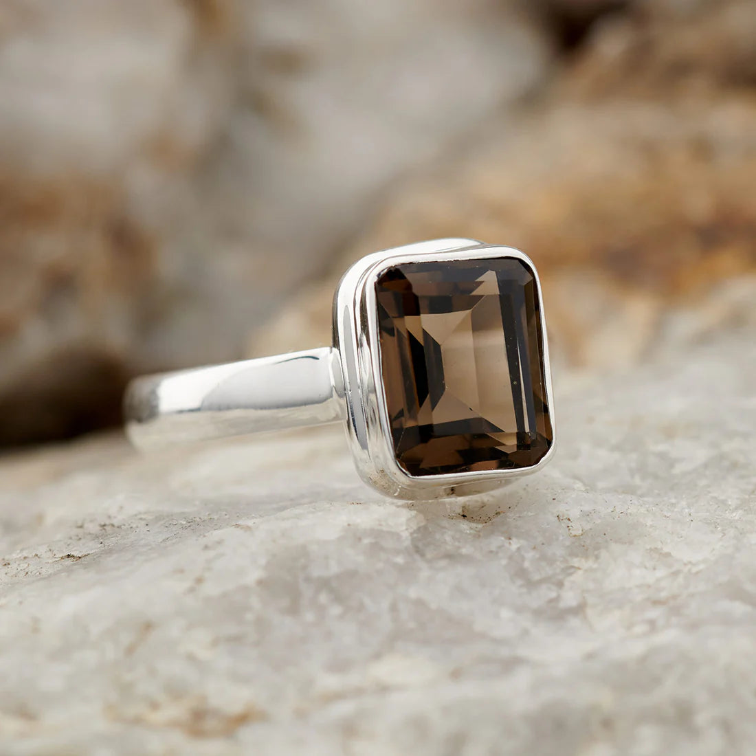 Smokey Quartz Ring