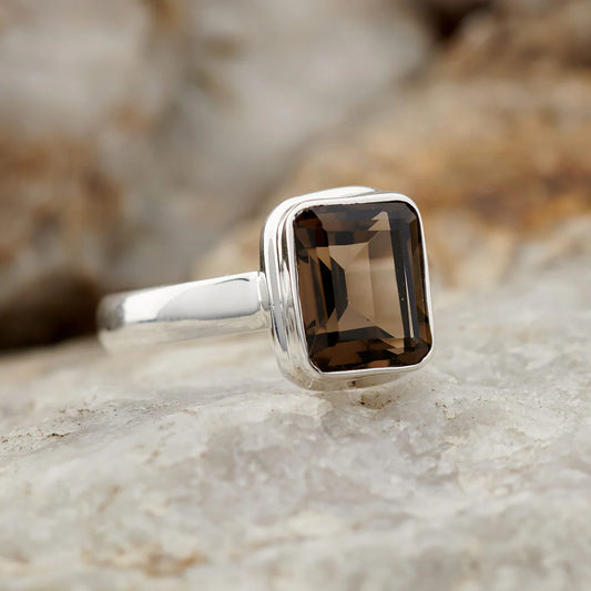 Smokey Quartz Ring