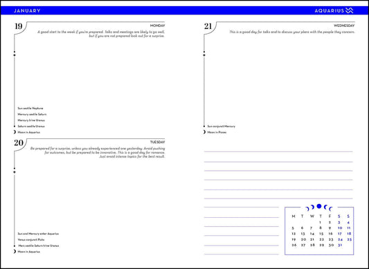2026 Astrology Planner Calendar