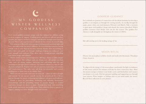 2026 Moon Goddess Planner Calendar