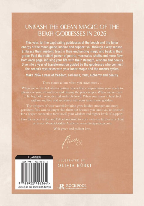 2026 Moon Goddess Planner Calendar