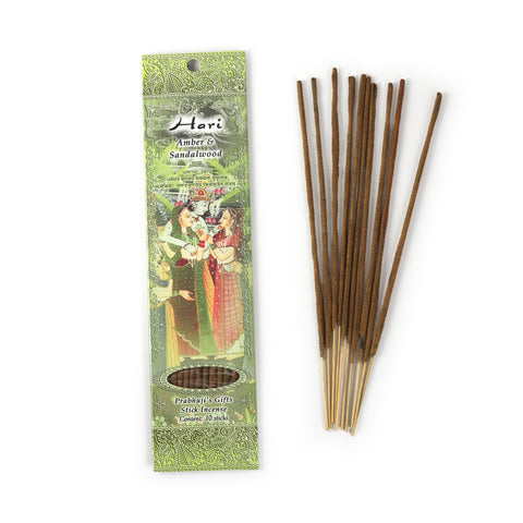 Hari Stick Incense/Amber & Sandalwood