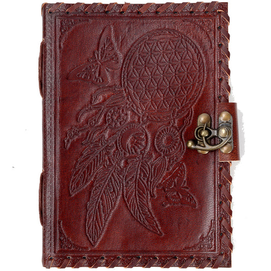 Dreamcatcher Leather Journal