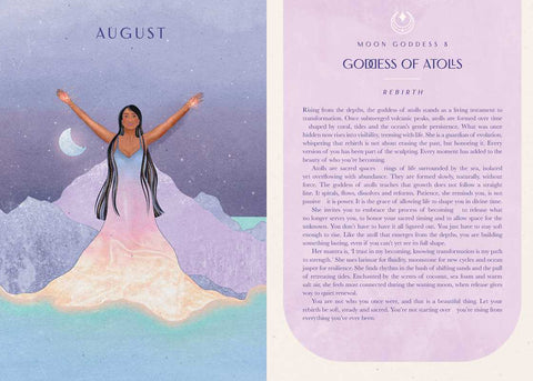 2027 Moon Goddess Planner Calendar - Northern Hemisphere by Nicci  Garaicoa