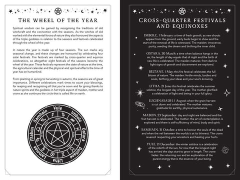 2027 Witch's Diary and Planner Calendar - Northern Hemisphere by Flavia  Kate Peters