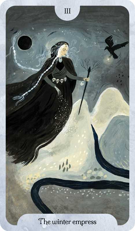Seasons of the Witch: Winter Tarot by Lorriane Anderson