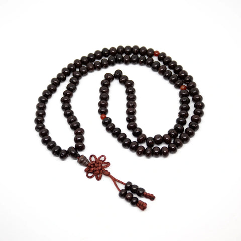 Black Lotus Seed Zen108 Bead Mala