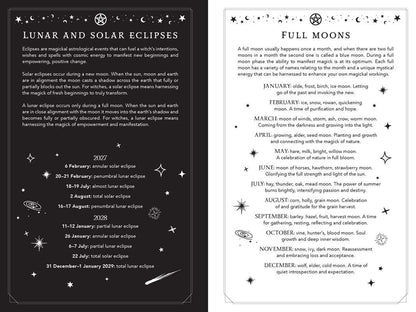 2027 Witch's Diary and Planner Calendar - Northern Hemisphere by Flavia  Kate Peters