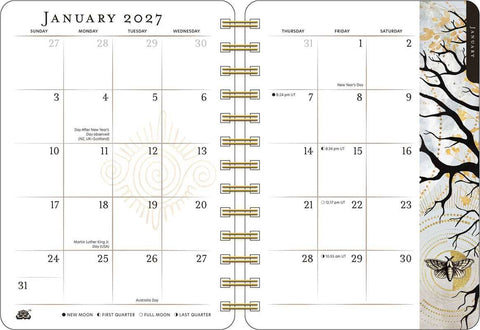 Year of the Witch 2027 Weekly Planner Calendar by Temperance  Alden
