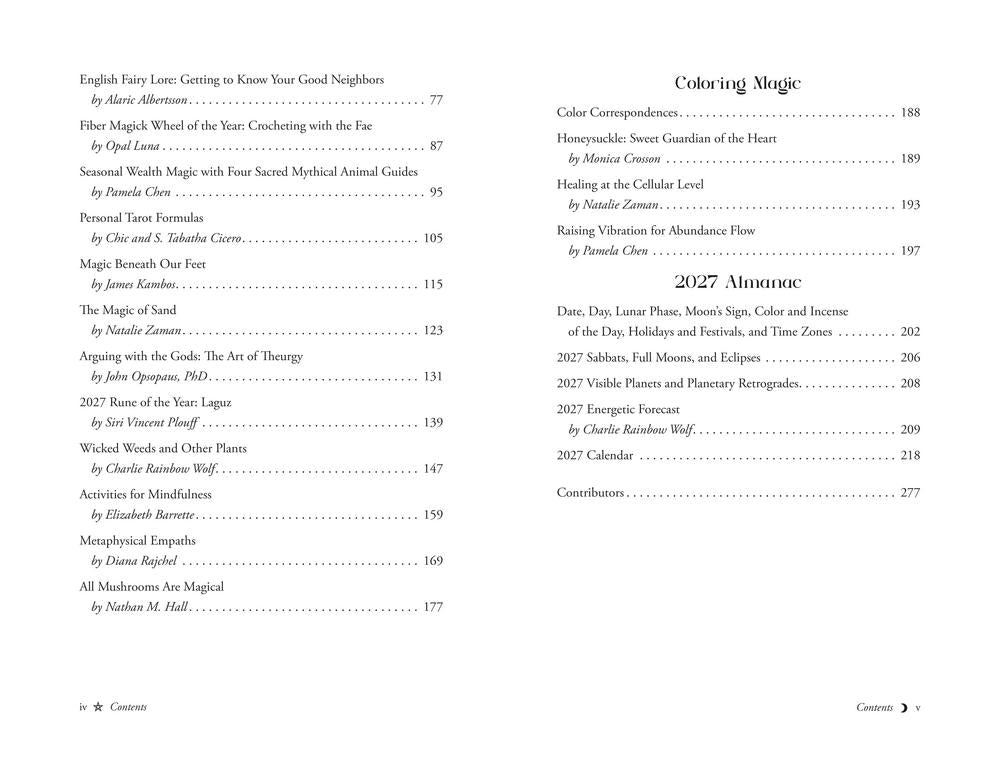Llewellyn's 2027 Magical Almanac