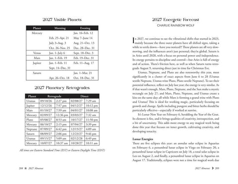 Llewellyn's 2027 Magical Almanac