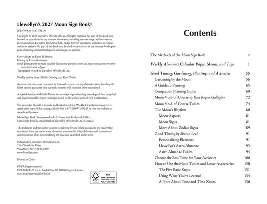 Llewellyn's 2027 Moon Sign Book
