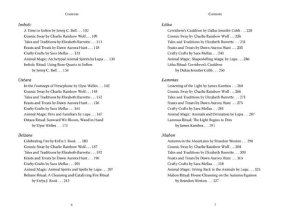Llewellyn's 2027 Sabbats Almanac