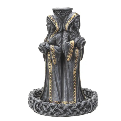 Mother Maiden Crone Backflow Incense Burner