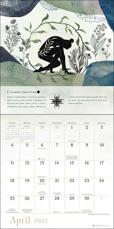 Year of the Witch 2027 Wall Calendar by Temperance  Alden