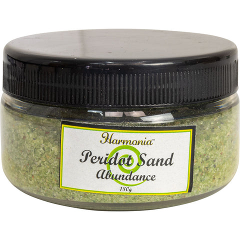 Gemstone Sand Jar - Peridot