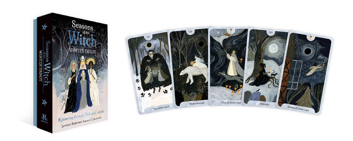 Seasons of the Witch: Winter Tarot by Lorriane Anderson