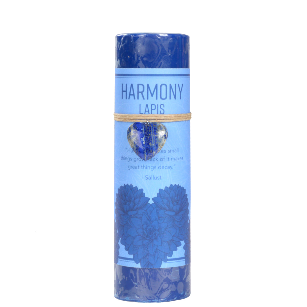 Heart Pendant Candles-Harmony-Lapis