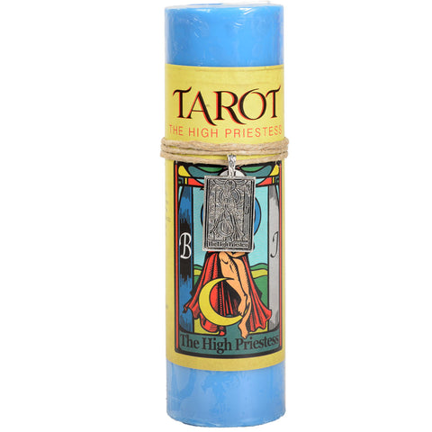 High Priestess Tarot Pendant Candle