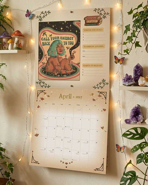 2027 Manifest Your Dreams Wall Calendar by Alexis  Rakun