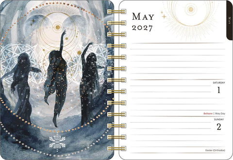 Year of the Witch 2027 Weekly Planner Calendar by Temperance  Alden