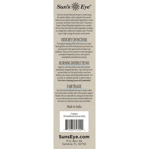 Sandalwood Incense