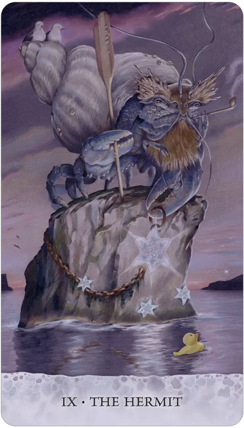 Tarot of Tides: The Adventures of a Duck Named Bob