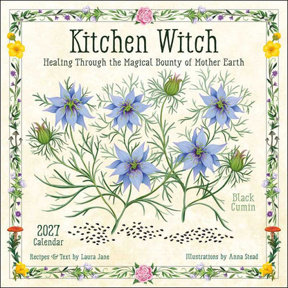 Kitchen Witch 2027 Wall Calendar by Laura  Jane