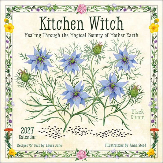 Kitchen Witch 2027 Wall Calendar by Laura  Jane