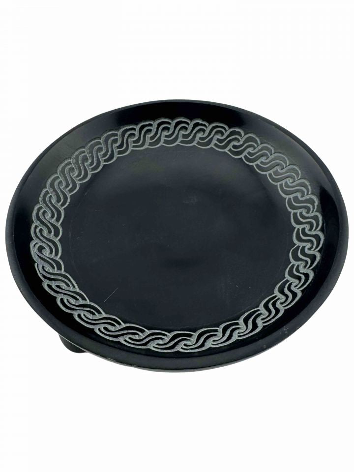 Soapstone Charcoal Burner - Celtic Knot