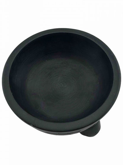 Soapstone Charcoal Burner - Triple Moon