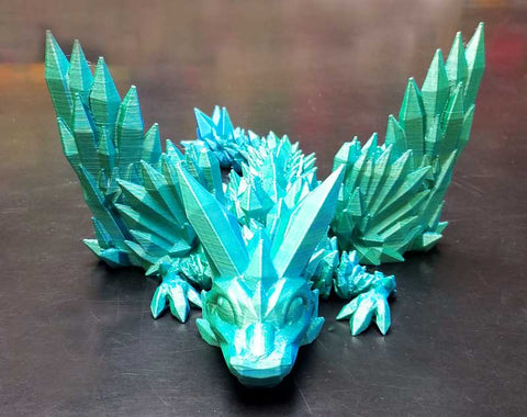 Crystal Winged Dragons