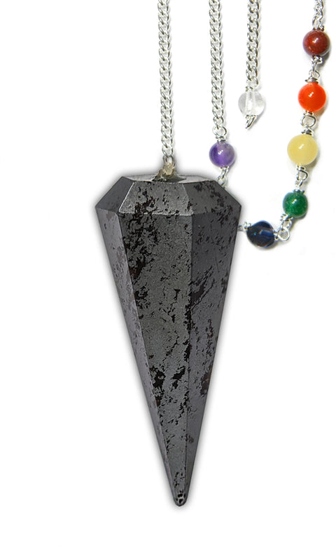Hematite Chakra Pendulum