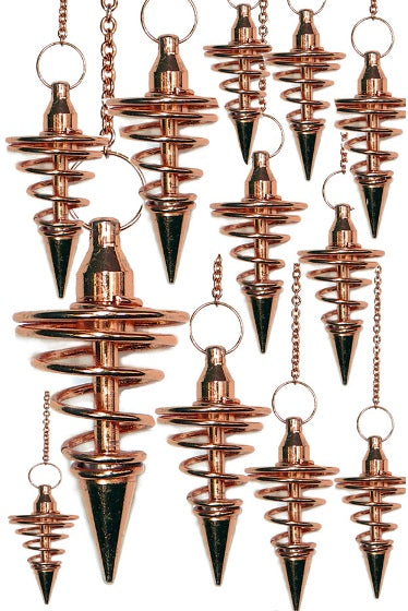 Copper Spiral Pendulum