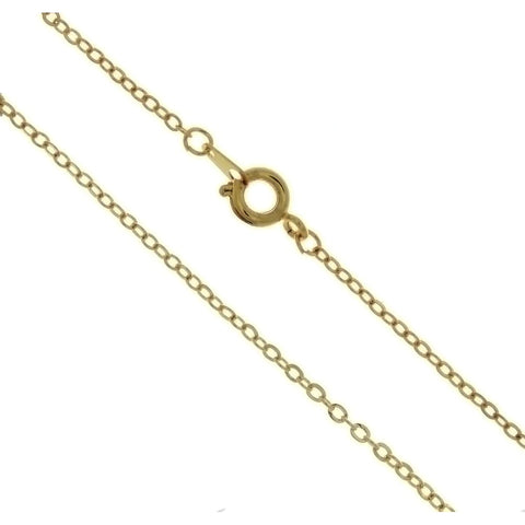 Chain Necklace Cable Gold