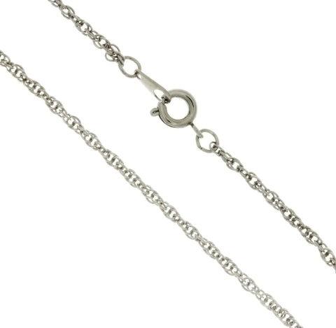 Chain Necklace Rope Silver
