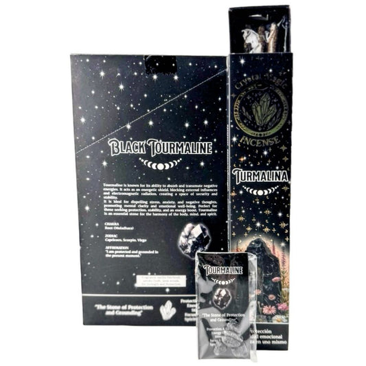 Crystal Magic Black Tourmaline Incense Sticks