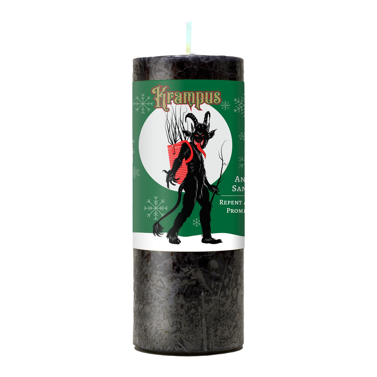 Krampus Candle