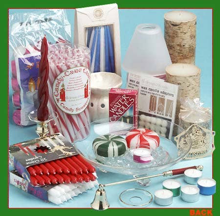 White Hanukah Candles - Box of 45 Candles