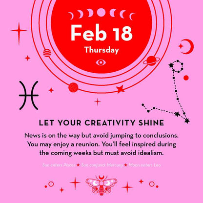 2027 Astrology Day-to-Day Calendar by Patsy  Bennett