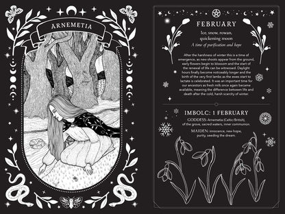 2027 Witch's Diary and Planner Calendar - Northern Hemisphere by Flavia  Kate Peters