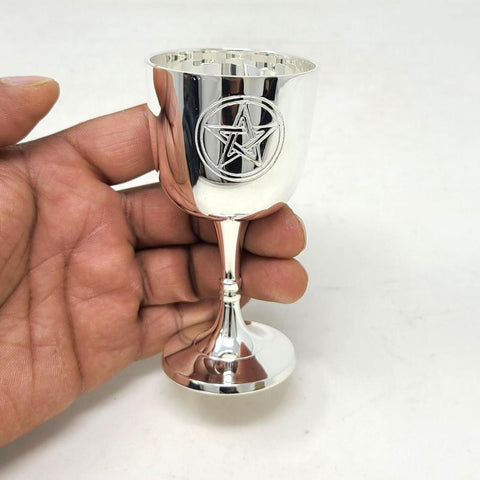 Pentagram Chalice Silver