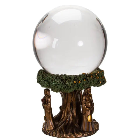 Mother, Maiden, Crone Gazing Ball