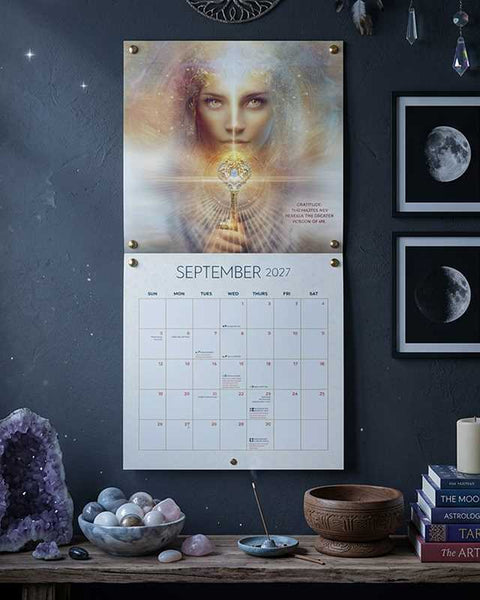 2027 Moon Wall Calendar by Melanie  Spears