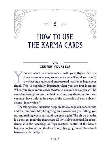 Karma Cards Deck