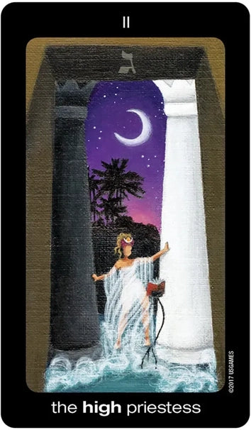 Sun and Moon Tarot in A Tin