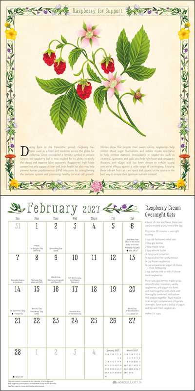 Kitchen Witch 2027 Wall Calendar by Laura  Jane